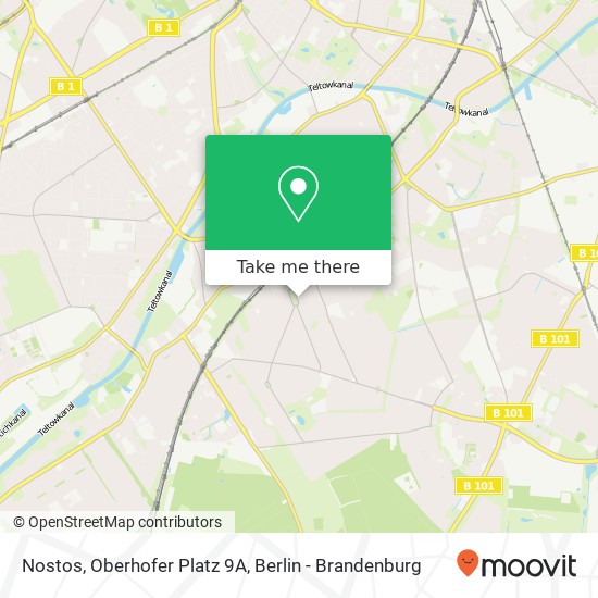 Карта Nostos, Oberhofer Platz 9A