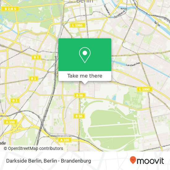 Darkside Berlin map