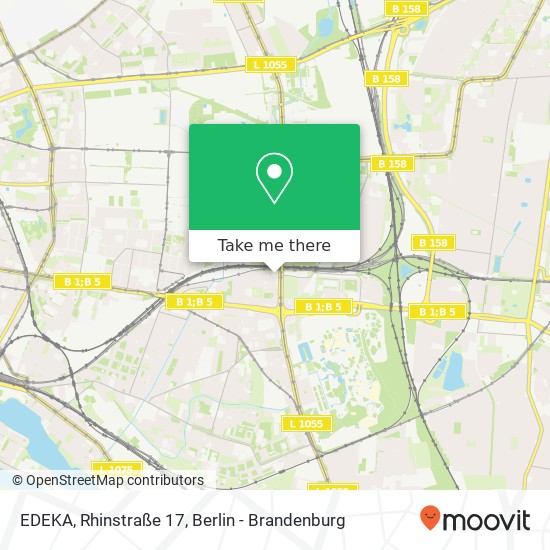 EDEKA, Rhinstraße 17 map