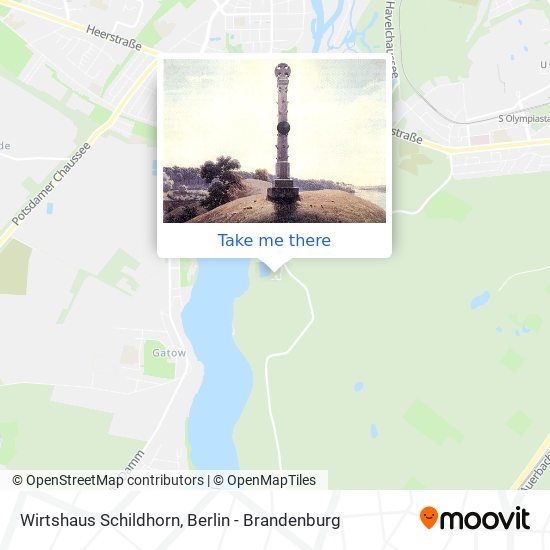 Wirtshaus Schildhorn map