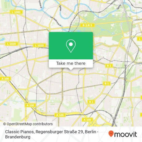 Classic Pianos, Regensburger Straße 29 map