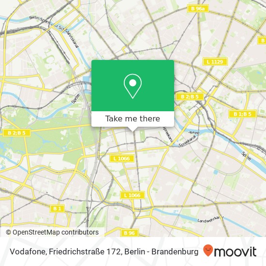 Vodafone, Friedrichstraße 172 map