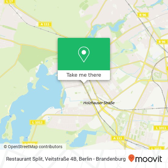 Restaurant Split, Veitstraße 4B map