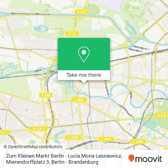 Zum Kleinen Markt Berlin - Lucia Mona Lesniewicz, Mierendorffplatz 3 map