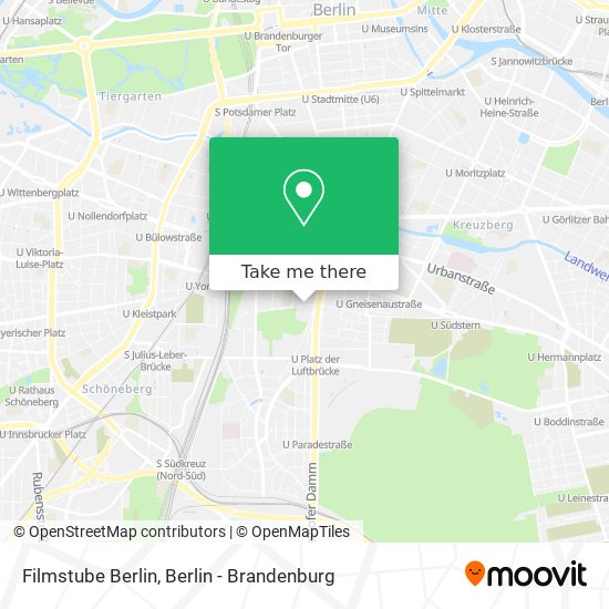 Filmstube Berlin map