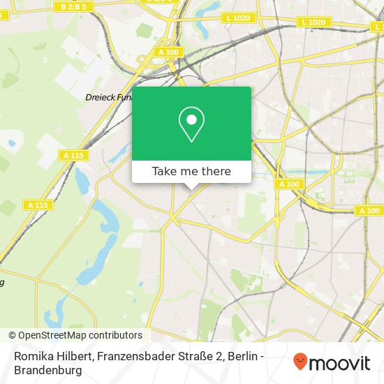 Romika Hilbert, Franzensbader Straße 2 map