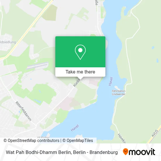 Wat Pah Bodhi-Dhamm Berlin map
