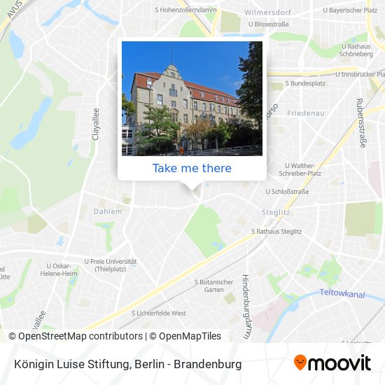 Königin Luise Stiftung map