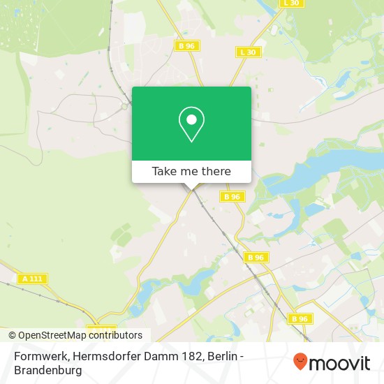 Formwerk, Hermsdorfer Damm 182 map