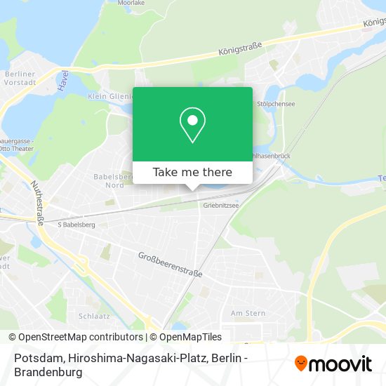 Potsdam, Hiroshima-Nagasaki-Platz map