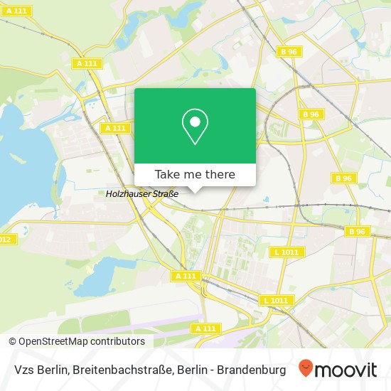 Vzs Berlin, Breitenbachstraße map