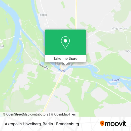 Карта Akropolis Havelberg