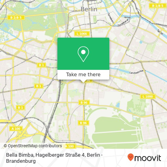 Bella Bimba, Hagelberger Straße 4 map