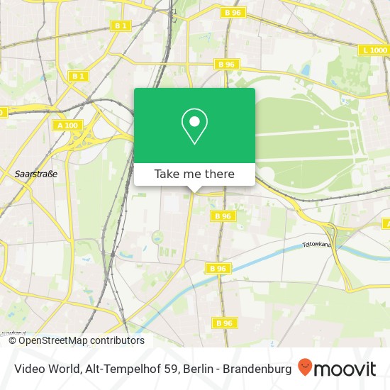 Video World, Alt-Tempelhof 59 map