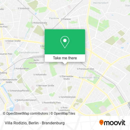 Villa Rodizio map