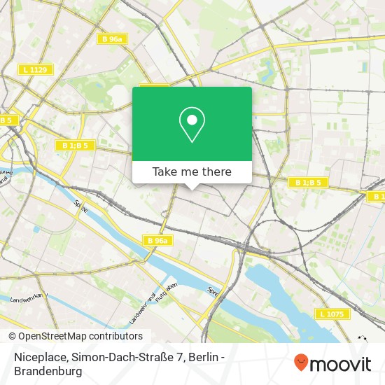 Niceplace, Simon-Dach-Straße 7 map