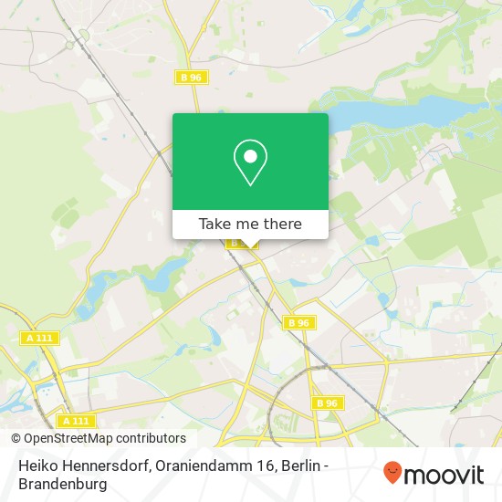 Heiko Hennersdorf, Oraniendamm 16 map
