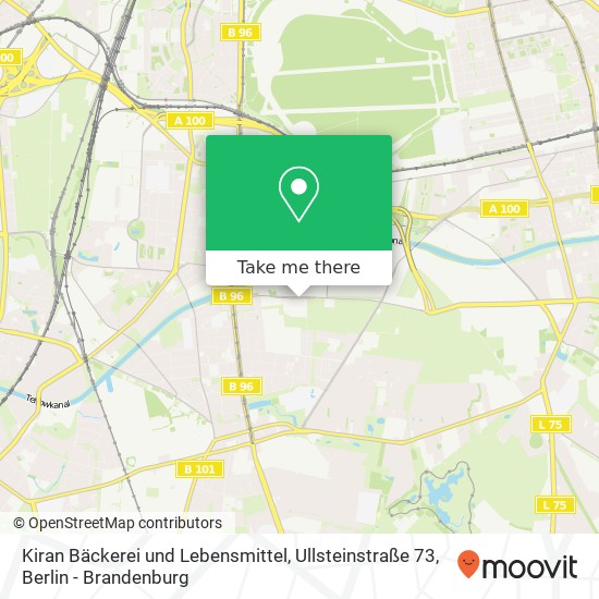 Kiran Bäckerei und Lebensmittel, Ullsteinstraße 73 map