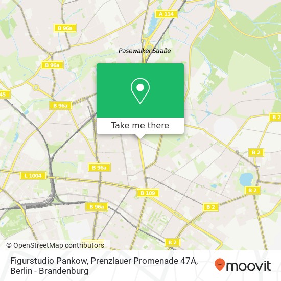 Figurstudio Pankow, Prenzlauer Promenade 47A map