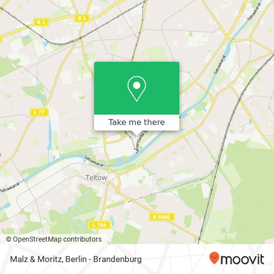 Malz & Moritz map