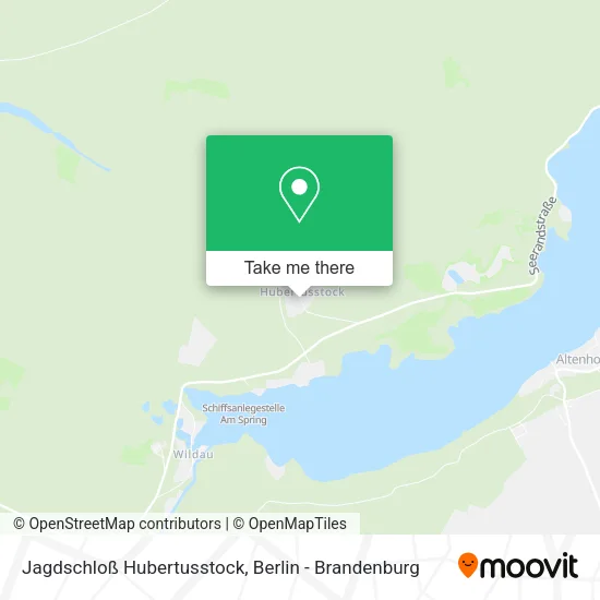 Карта Jagdschloß Hubertusstock