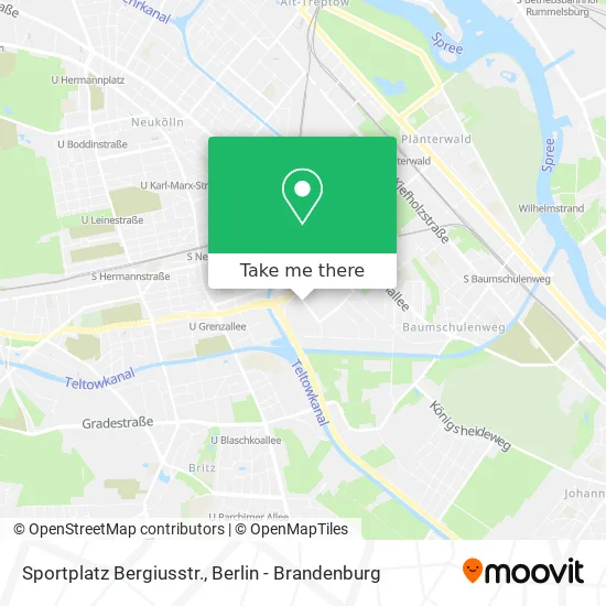 Карта Sportplatz Bergiusstr.
