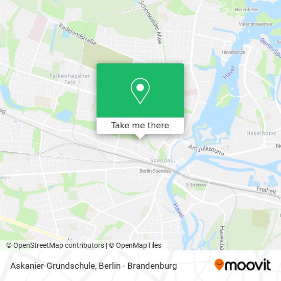 Askanier-Grundschule map