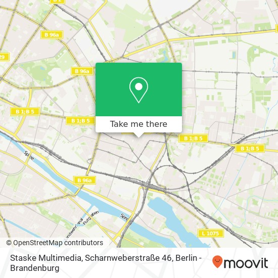 Staske Multimedia, Scharnweberstraße 46 map