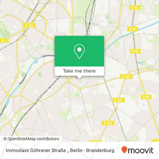 Immodaxx Göhrener Straße , map