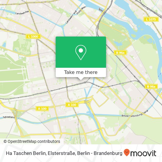 Ha Taschen Berlin, Elsterstraße map