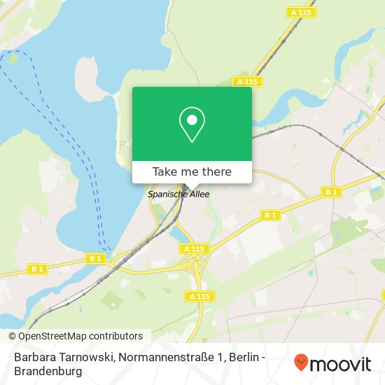 Barbara Tarnowski, Normannenstraße 1 map