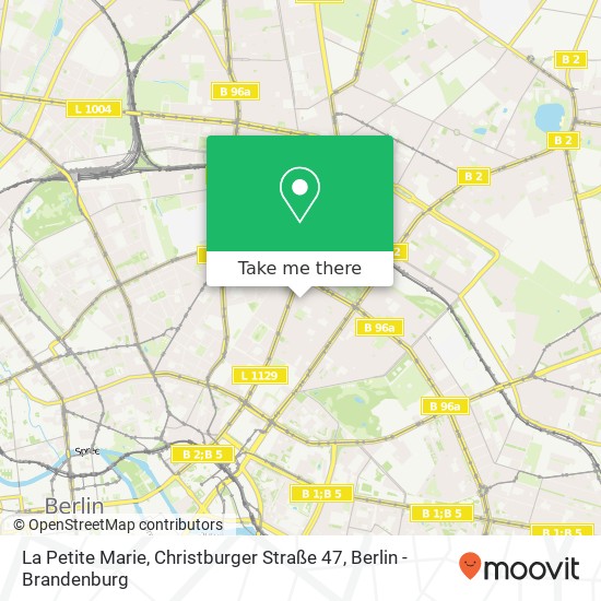 La Petite Marie, Christburger Straße 47 map