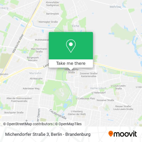 Michendorfer Straße 3 map