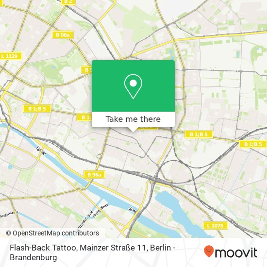 Flash-Back Tattoo, Mainzer Straße 11 map