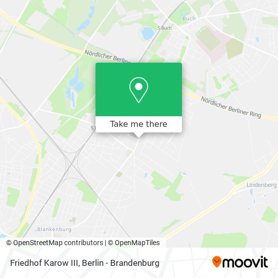 Friedhof Karow III map