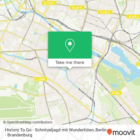 History To Go - Schnitzeljagd mit Wundertüten map