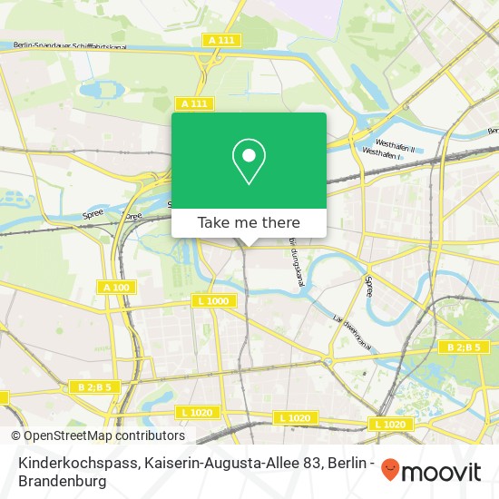 Kinderkochspass, Kaiserin-Augusta-Allee 83 map