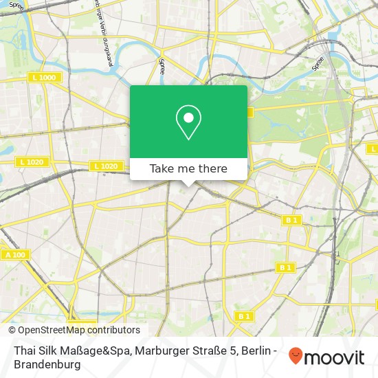 Thai Silk Maßage&Spa, Marburger Straße 5 map