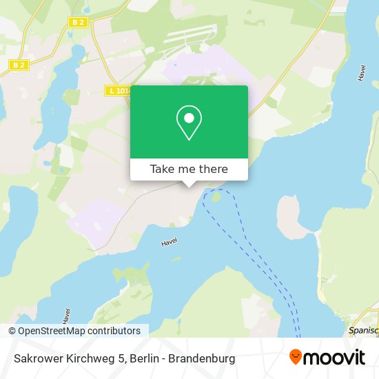 Sakrower Kirchweg 5 map