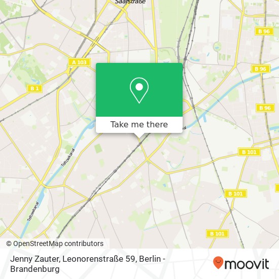 Jenny Zauter, Leonorenstraße 59 map