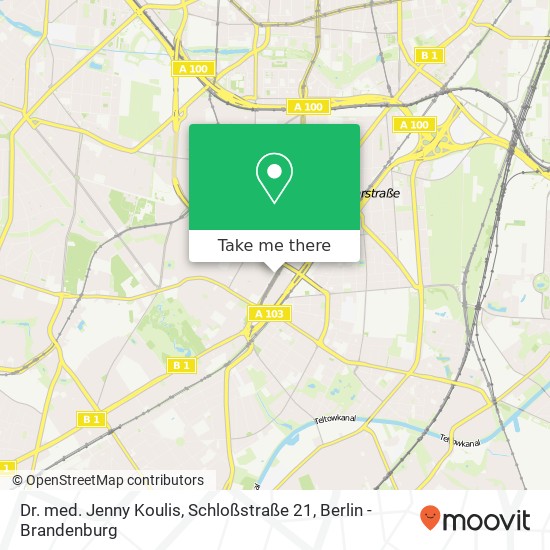 Dr. med. Jenny Koulis, Schloßstraße 21 map