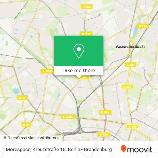Morespace, Kreuzstraße 18 map