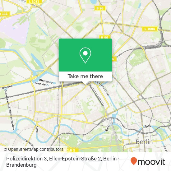 Polizeidirektion 3, Ellen-Epstein-Straße 2 map