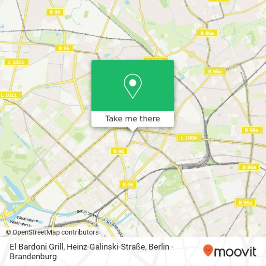 El Bardoni Grill, Heinz-Galinski-Straße map