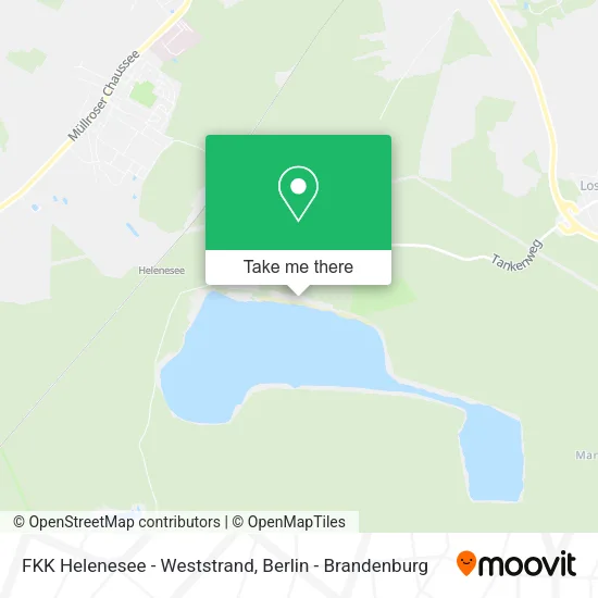 FKK Helenesee - Weststrand map