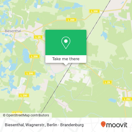 Biesenthal, Wagnerstr. map