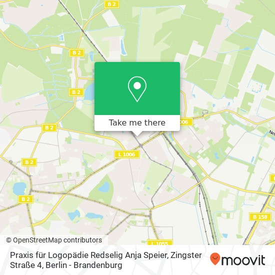 Praxis für Logopädie Redselig Anja Speier, Zingster Straße 4 map