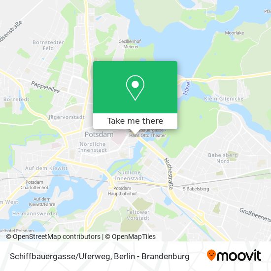 Карта Schiffbauergasse/Uferweg