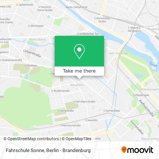 Fahrschule Sonne map