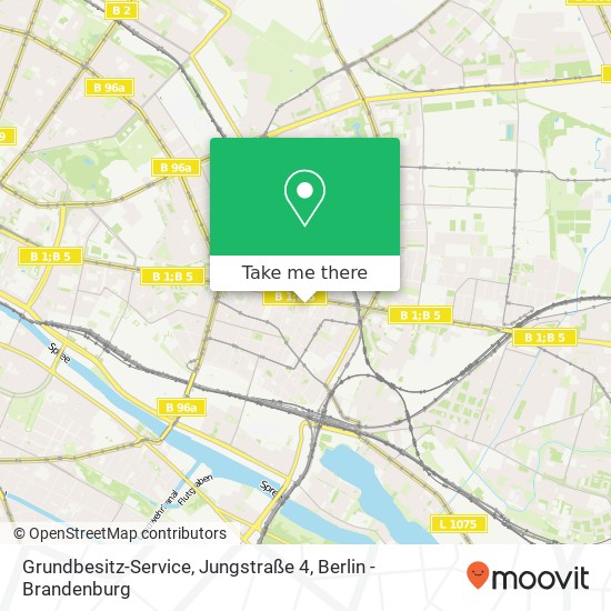 Карта Grundbesitz-Service, Jungstraße 4